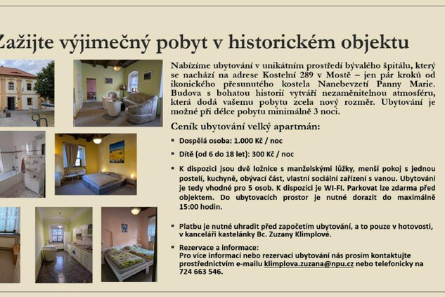 Foto velký apartmán - kompletní informace k pobytu